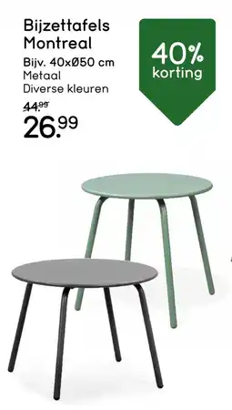 Leen Bakker Bekijk bijzettafels Montreal [link] aanbieding