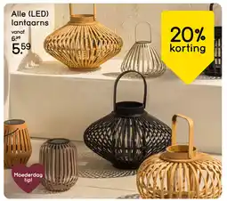 Leen Bakker Bekijk alle (LED) lantaarns[link] aanbieding