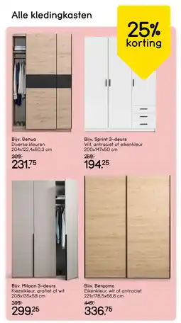 Leen Bakker Bekijk alle kledingkasten[link] aanbieding