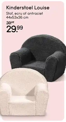 Leen Bakker Bekijk kinderstoel Louise [link] aanbieding