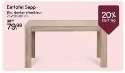 Leen Bakker Bekijk eettafel Sepp [link] aanbieding