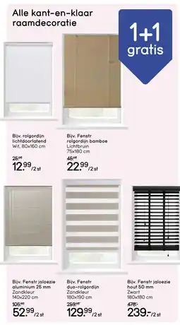 Leen Bakker Bekijk alle kant-en-klaar raamdecoratie [link] aanbieding