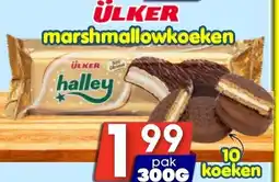 Özbaktat Supermarkt Ülker marshmallowkoeken aanbieding