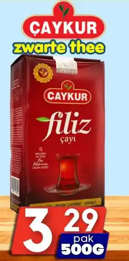 Özbaktat Supermarkt Caykur zwarte thee aanbieding