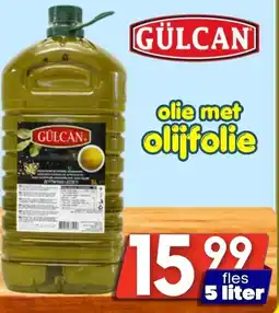 Özbaktat Supermarkt Gülcan olie met olijfolie aanbieding