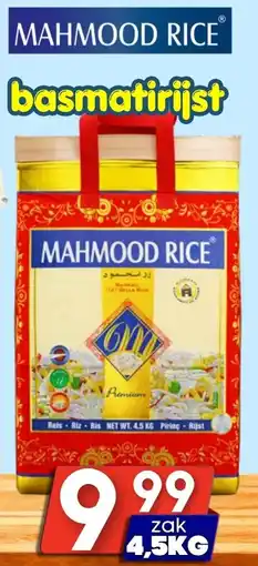 Özbaktat Supermarkt Mahmood rice basmatirijst aanbieding