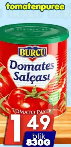 Özbaktat Supermarkt Burcu tomatenpuree aanbieding