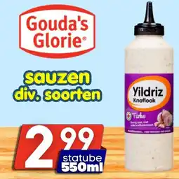 Özbaktat Supermarkt Gouda's Glorie sauzen aanbieding