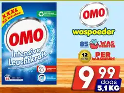 Özbaktat Supermarkt Omo waspoeder aanbieding