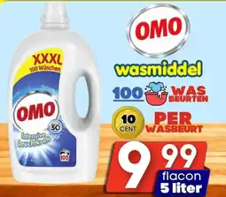 Özbaktat Supermarkt Omo wasmiddel aanbieding
