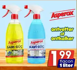 Özbaktat Supermarkt Asperox ontvetter of ontkalker aanbieding