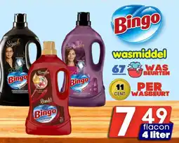 Özbaktat Supermarkt Bingo wasmiddel aanbieding