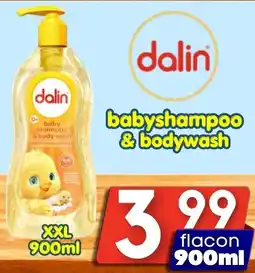Özbaktat Supermarkt Dalin babyshampoo & bodywash aanbieding
