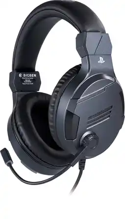 Bol.com Bigben Stereo Game Headset V3 - PS5 & PS4 - Titanium aanbieding