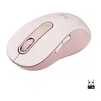 Bol.com Logitech Signature M650 L - Draadloze Muis - Met Bluetooth - Roze aanbieding