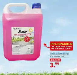 Kluswijs Zomer ruitenvloeistof aanbieding