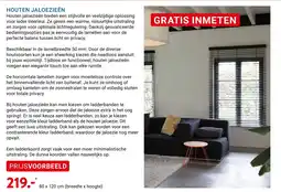 Kluswijs Houten jaloezieën aanbieding