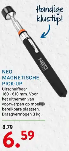 Kluswijs Neo magnetische pick-up aanbieding