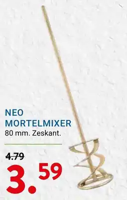 Kluswijs Neo mortelmixer aanbieding