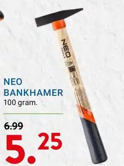 Kluswijs Neo bankhamer aanbieding