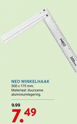 Kluswijs Neo winkelhaak aanbieding