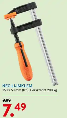 Kluswijs Neo lijmklem aanbieding