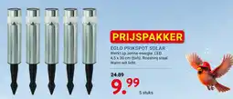 Kluswijs Eglo prikspot solar aanbieding