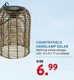 Kluswijs Countryfield hanglamp solar aanbieding