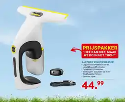 Kluswijs Kärcher windowwasser aanbieding