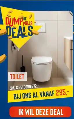 Sani-Dump Toilet aanbieding