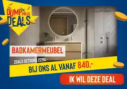 Sani-Dump Badkamermeubel aanbieding
