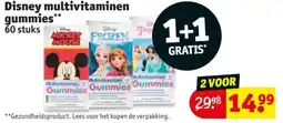 Kruidvat Disney multivitaminen gummies aanbieding