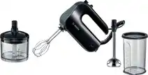 Bol.com Bosch MFQ4980B - Premium handmixer set - 850W - Zwart aanbieding
