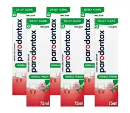 De Online Drogist Parodontax Herbal Fresh Tandpasta Multiverpakking aanbieding