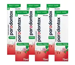 De Online Drogist Parodontax Herbal Fresh Tandpasta Multiverpakking aanbieding