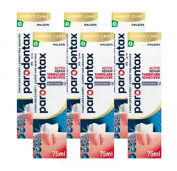 De Online Drogist Parodontax Active Repair Tandvlees Whitening Tandpasta Multiverpakking aanbieding