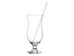 Lidl Leonardo Set van 4 cocktailglazen met rietjes Tavolino aanbieding