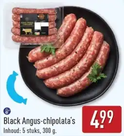ALDI Black Angus Chipolata's aanbieding
