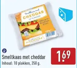 ALDI Smeltkaas met Cheddar aanbieding