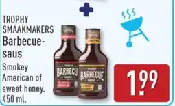 ALDI Trophy Smaakmakers Barbecuesaus aanbieding