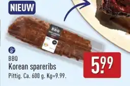 ALDI BBQ Korean Spareribs aanbieding