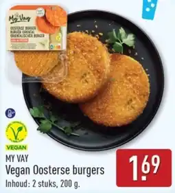 ALDI My Vay Vegan Oosterse Burgers aanbieding