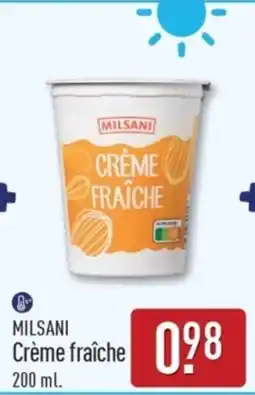 ALDI Milsani Crème fraiche aanbieding