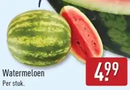 ALDI Watermeloen aanbieding