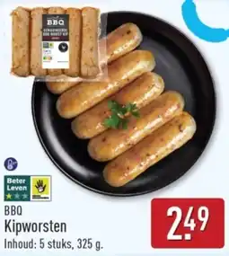 ALDI BBQ Kipworsten aanbieding