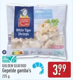 ALDI Golden seafood Gepelde gamba's aanbieding
