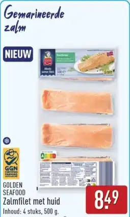 ALDI Golden Seafood Zalmfilet met huid aanbieding