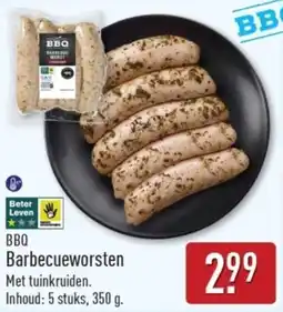 ALDI BBQ Barbecueworsten aanbieding