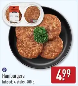 ALDI Hamburgers aanbieding