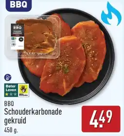 ALDI BBQ Schouderkarbonade gekruid aanbieding